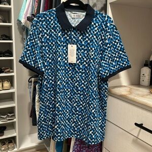 Original Penguin men’s shirt imperial blue size XL NWT
